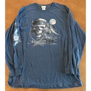 2007 Disney's 1st Pirate &‎ Princess Party Rare Size Large Long Sleeve T Shirt
